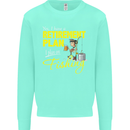 Retirement Plan I Plan on Fishing Fisherman Mens Sweatshirt Jumper Peppermint