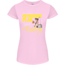 Retirement Plan I Plan on Fishing Fisherman Womens Petite Cut T-Shirt Light Pink