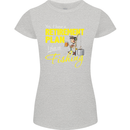 Retirement Plan I Plan on Fishing Fisherman Womens Petite Cut T-Shirt Sports Grey