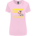 Retirement Plan I Plan on Fishing Fisherman Womens Wider Cut T-Shirt Light Pink