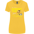 Retirement Plan I Plan on Fishing Fisherman Womens Wider Cut T-Shirt Yellow