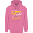 Retirement Plan I Plan on Kayaking Kayak Mens 80% Cotton Hoodie Azelea