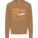 Retirement Plan I Plan on Kayaking Kayak Mens Sweatshirt Jumper Caramel Latte