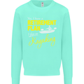 Retirement Plan I Plan on Kayaking Kayak Mens Sweatshirt Jumper Peppermint