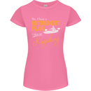Retirement Plan I Plan on Kayaking Kayak Womens Petite Cut T-Shirt Azalea