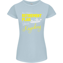 Retirement Plan I Plan on Kayaking Kayak Womens Petite Cut T-Shirt Light Blue