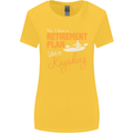 Retirement Plan I Plan on Kayaking Kayak Womens Wider Cut T-Shirt Yellow