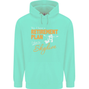 Retirement Plan I Plan to Skydive Skydiving Mens 80% Cotton Hoodie Peppermint