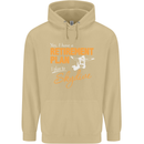 Retirement Plan I Plan to Skydive Skydiving Mens 80% Cotton Hoodie Sand