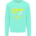 Retirement Plan I Plan to Skydive Skydiving Mens Sweatshirt Jumper Peppermint