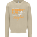 Retirement Plan I Plan to Skydive Skydiving Mens Sweatshirt Jumper Sand