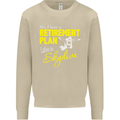 Retirement Plan I Plan to Skydive Skydiving Mens Sweatshirt Jumper Sand