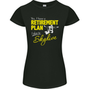 Retirement Plan I Plan to Skydive Skydiving Womens Petite Cut T-Shirt Black