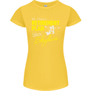 Retirement Plan I Plan to Skydive Skydiving Womens Petite Cut T-Shirt Yellow