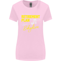 Retirement Plan I Plan to Skydive Skydiving Womens Wider Cut T-Shirt Light Pink