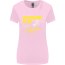 Retirement Plan I Plan to Skydive Skydiving Womens Wider Cut T-Shirt Light Pink