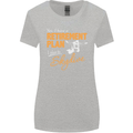 Retirement Plan I Plan to Skydive Skydiving Womens Wider Cut T-Shirt Sports Grey
