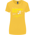 Retirement Plan I Plan to Skydive Skydiving Womens Wider Cut T-Shirt Yellow