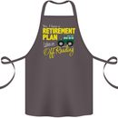 Retirement Plan Off Roading 4X4 Road Funny Cotton Apron 100% Organic Dark Grey