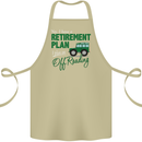 Retirement Plan Off Roading 4X4 Road Funny Cotton Apron 100% Organic Khaki
