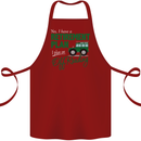 Retirement Plan Off Roading 4X4 Road Funny Cotton Apron 100% Organic Maroon