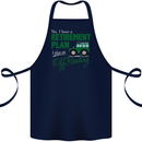 Retirement Plan Off Roading 4X4 Road Funny Cotton Apron 100% Organic Navy Blue