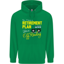 Retirement Plan Off Roading 4X4 Road Funny Mens 80% Cotton Hoodie Irish Green