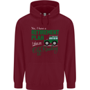 Retirement Plan Off Roading 4X4 Road Funny Mens 80% Cotton Hoodie Maroon