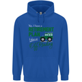 Retirement Plan Off Roading 4X4 Road Funny Mens 80% Cotton Hoodie Royal Blue