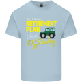 Retirement Plan Off Roading 4X4 Road Funny Mens Cotton T-Shirt Tee Top Light Blue