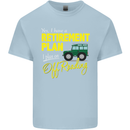 Retirement Plan Off Roading 4X4 Road Funny Mens Cotton T-Shirt Tee Top Light Blue