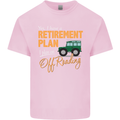 Retirement Plan Off Roading 4X4 Road Funny Mens Cotton T-Shirt Tee Top Light Pink