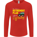 Retirement Plan Off Roading 4X4 Road Funny Mens Long Sleeve T-Shirt Red