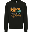 Retirement Plan Off Roading 4X4 Road Funny Mens Sweatshirt Jumper Black