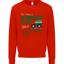 Retirement Plan Off Roading 4X4 Road Funny Mens Sweatshirt Jumper Bright Red
