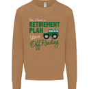 Retirement Plan Off Roading 4X4 Road Funny Mens Sweatshirt Jumper Caramel Latte