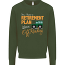Retirement Plan Off Roading 4X4 Road Funny Mens Sweatshirt Jumper Forest Green