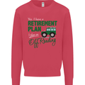 Retirement Plan Off Roading 4X4 Road Funny Mens Sweatshirt Jumper Heliconia
