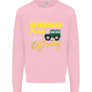 Retirement Plan Off Roading 4X4 Road Funny Mens Sweatshirt Jumper Light Pink