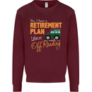 Retirement Plan Off Roading 4X4 Road Funny Mens Sweatshirt Jumper Maroon