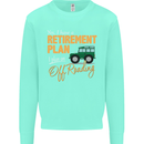 Retirement Plan Off Roading 4X4 Road Funny Mens Sweatshirt Jumper Peppermint