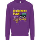 Retirement Plan Off Roading 4X4 Road Funny Mens Sweatshirt Jumper Purple