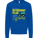 Retirement Plan Off Roading 4X4 Road Funny Mens Sweatshirt Jumper Royal Blue