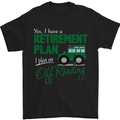 Retirement Plan Off Roading 4X4 Road Funny Mens T-Shirt Cotton Gildan Black