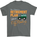 Retirement Plan Off Roading 4X4 Road Funny Mens T-Shirt Cotton Gildan Charcoal