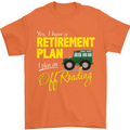 Retirement Plan Off Roading 4X4 Road Funny Mens T-Shirt Cotton Gildan Orange