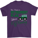 Retirement Plan Off Roading 4X4 Road Funny Mens T-Shirt Cotton Gildan Purple