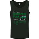 Retirement Plan Off Roading 4X4 Road Funny Mens Vest Tank Top Black