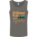 Retirement Plan Off Roading 4X4 Road Funny Mens Vest Tank Top Charcoal