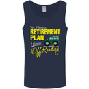 Retirement Plan Off Roading 4X4 Road Funny Mens Vest Tank Top Navy Blue